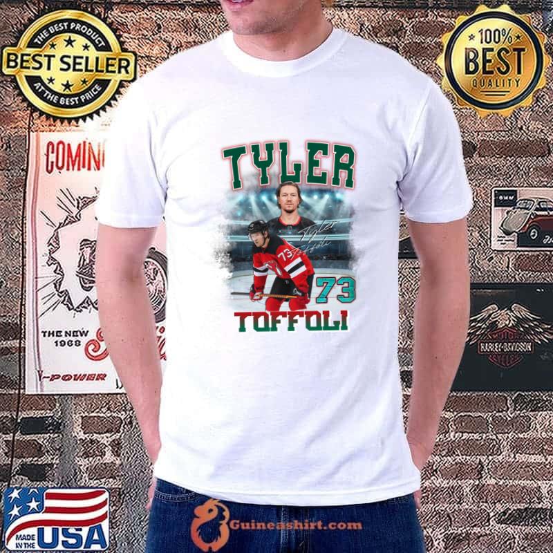 Tyler Toffoli signature Canadian professional ice hockey right winger for the New Jersey T-Shirt
