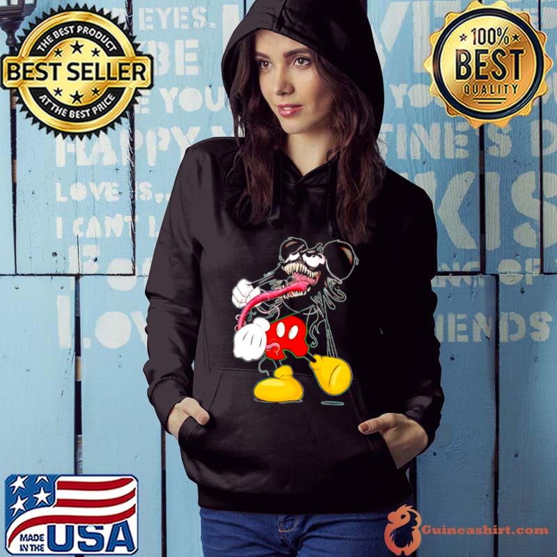 Venom and Mickey mashup s Hoodie