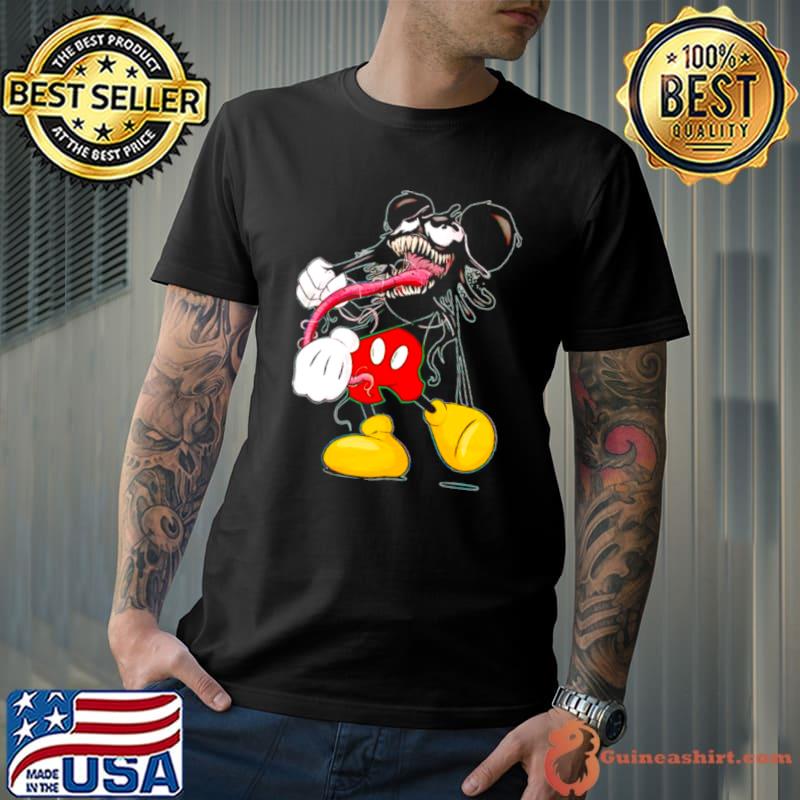 Venom and Mickey mashup shirt