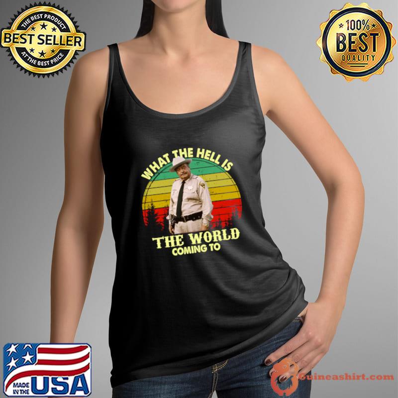 What The Hell Is The World Coming To Vintage Movie John Wayne T-Shirt