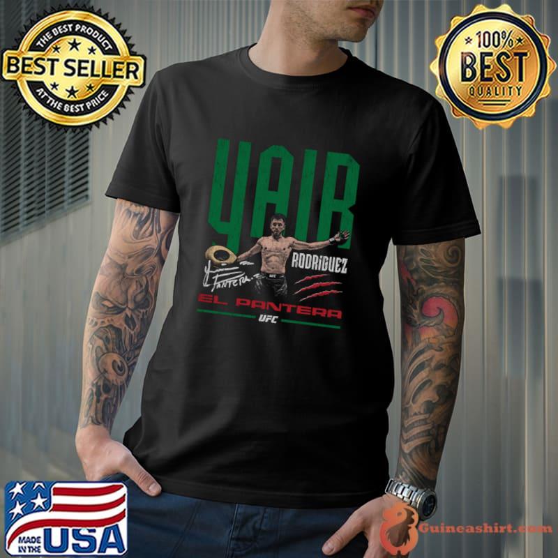 Yair Rodriguez El Pantera Grunge Signature Mexican professional mixed martial artist T-Shirt