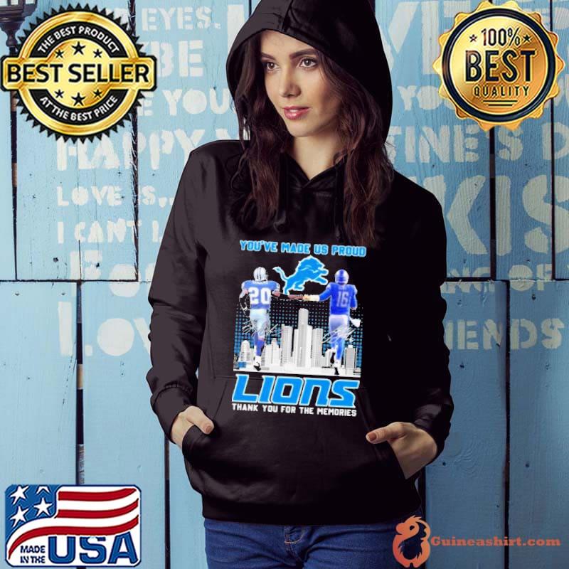 You’ve Made Us Proud Lions Thank You For The Memories Signature s Hoodie