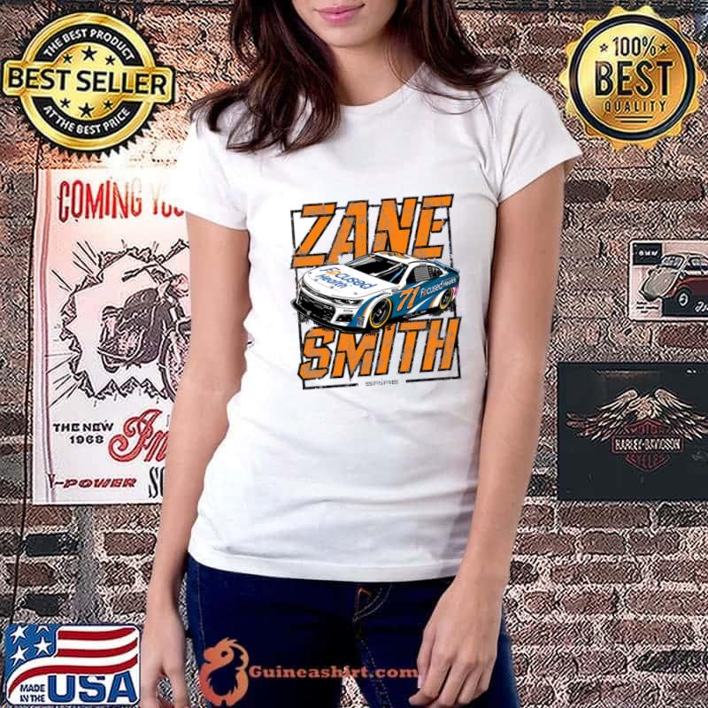 Zane Smith American professional stock car racing driver spire Charcoal Car T-Shirt