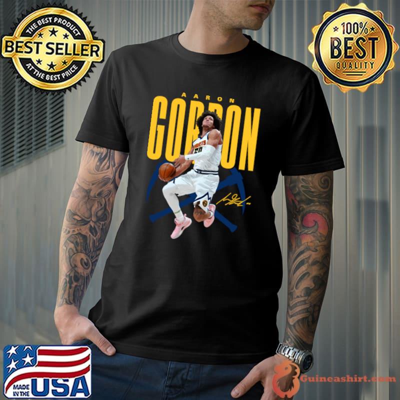 Aaron Gordon Signature American professional basketball player for the Denver Nuggets T-Shirt