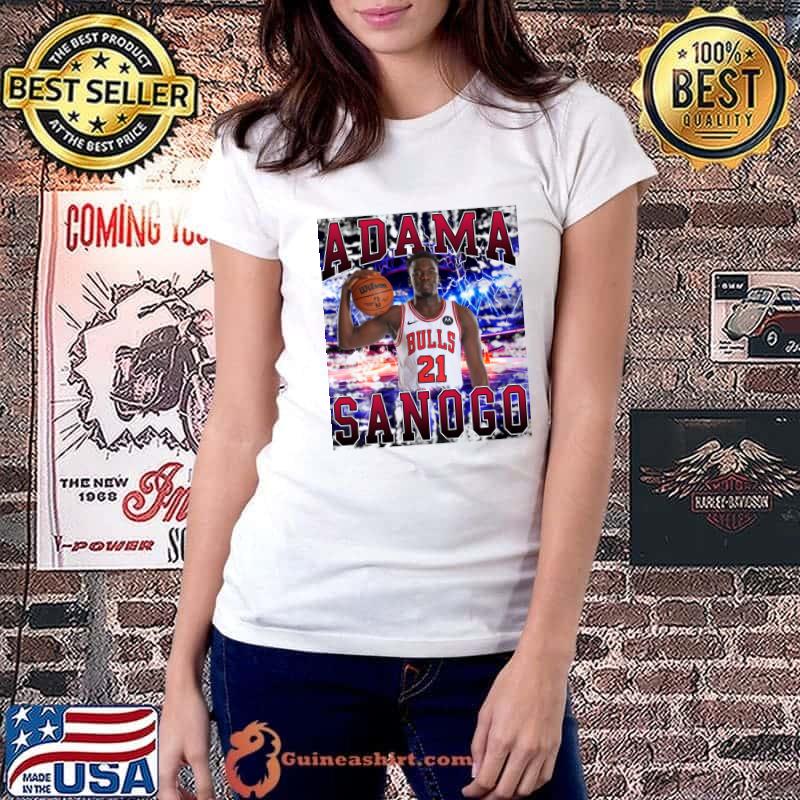 Adama Sanogo Malian professional basketball player for the Chicago Bulls T-Shirt Ladiestee