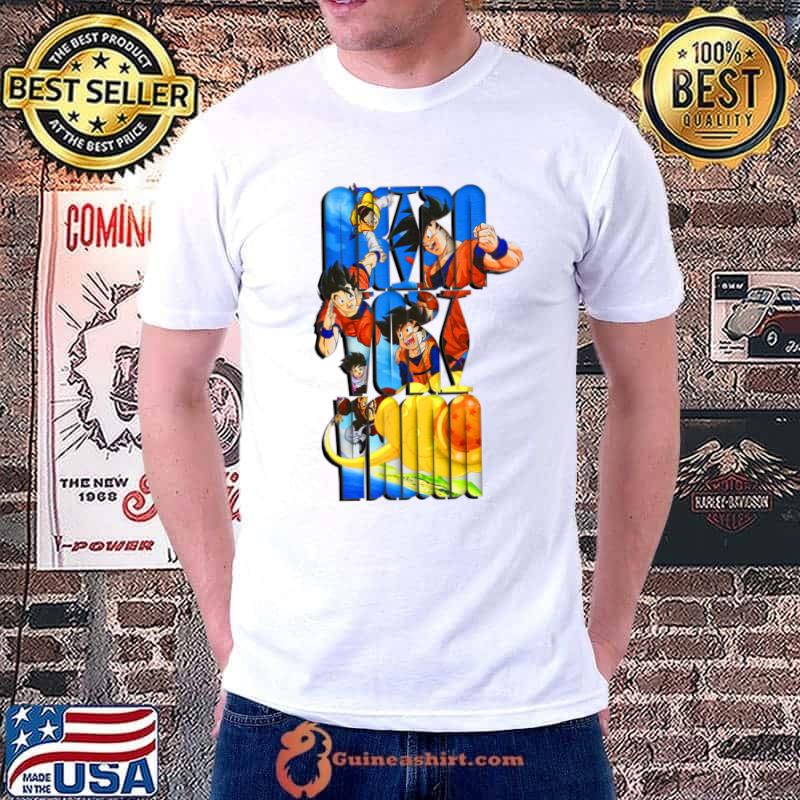Akira toriyama latter art goku dragon ball Japanese manga artist and character designer T-Shirt Unisex