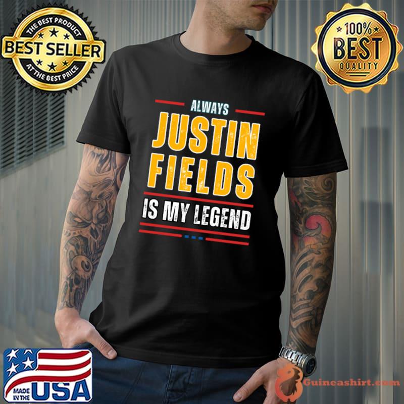 Always justin fields is my legend star red line election T-Shirt