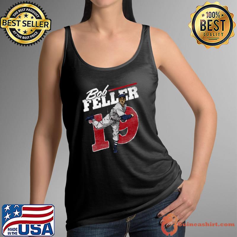 American baseball pitcher who played 18 seasons bob feller retro T-Shirt