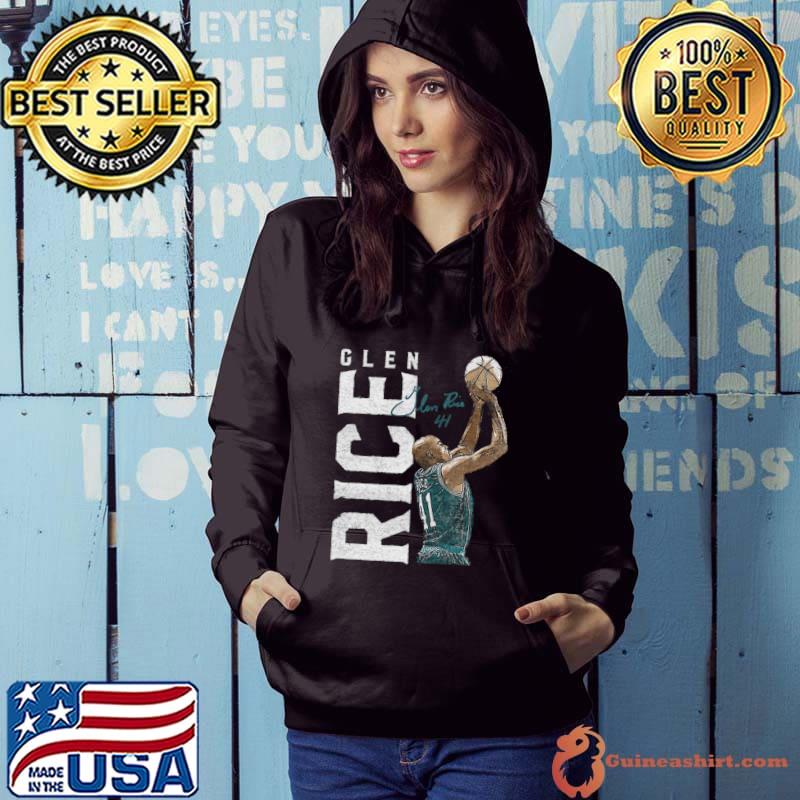 American former professional basketball player glen rice vertical T-Shirt Hoodie