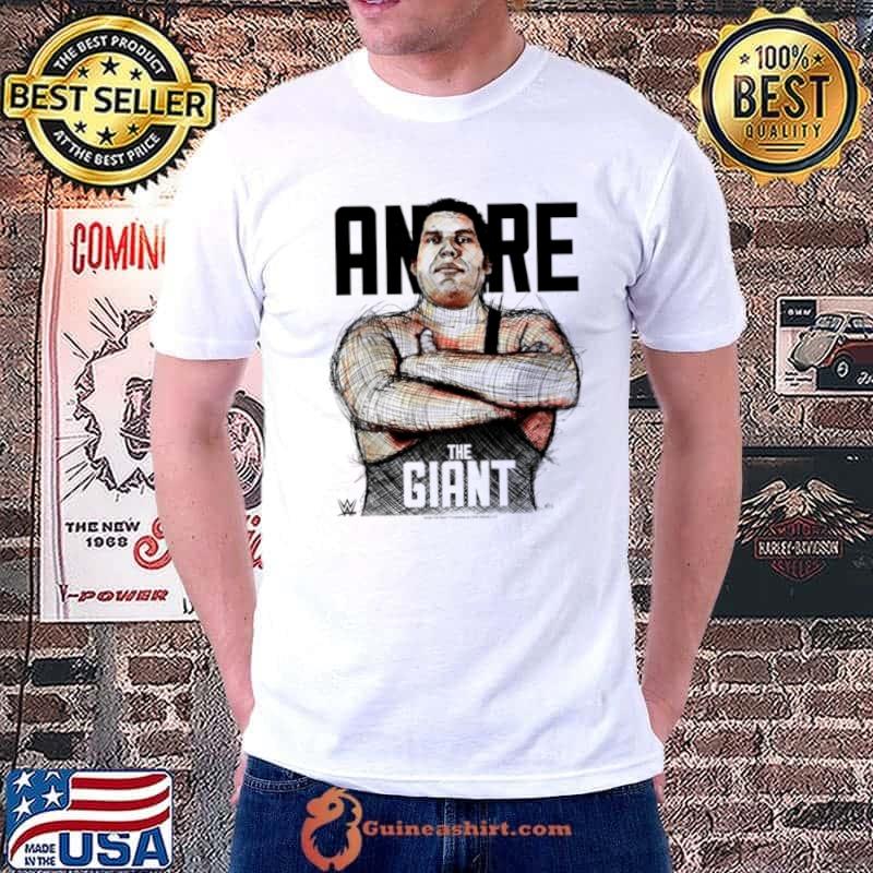 Andre The Giant Sketch Shirt Unisex