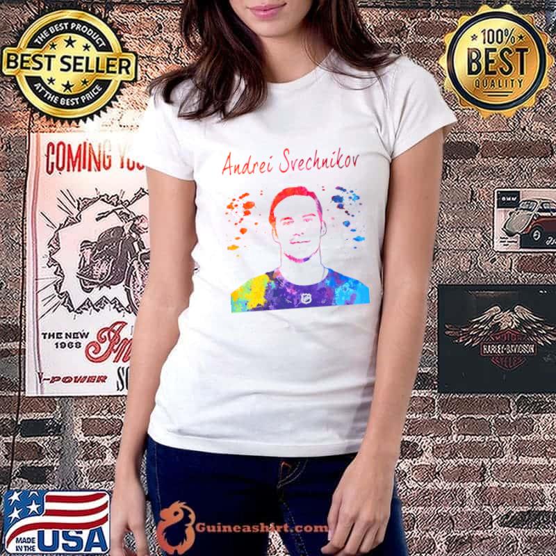Andrei Svechnikov Russian professional ice hockey winger for the Carolina Hurricanes T-Shirt