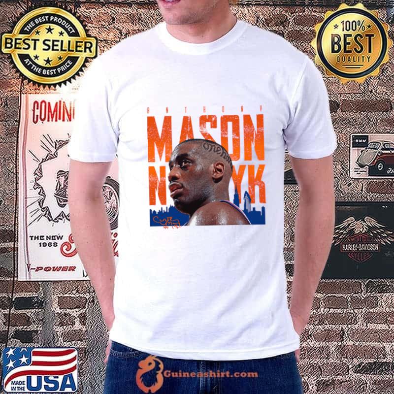 Anthony Mason The Legend Signature American professional basketball player T-Shirt