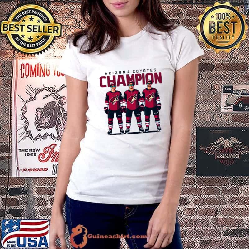 Arizona Coyotes Champion professional ice hockey team based T-Shirt Ladiestee