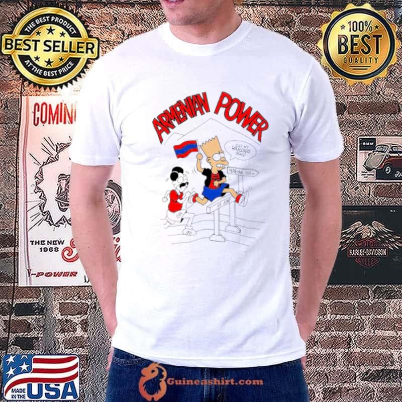 Armenian Power Eat My Vardigs Man Yerevan 500Km Hye Jump Shirt Unisex