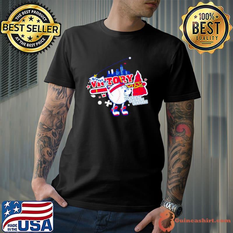 Atlanta Braves Victory baseball mascot shirt