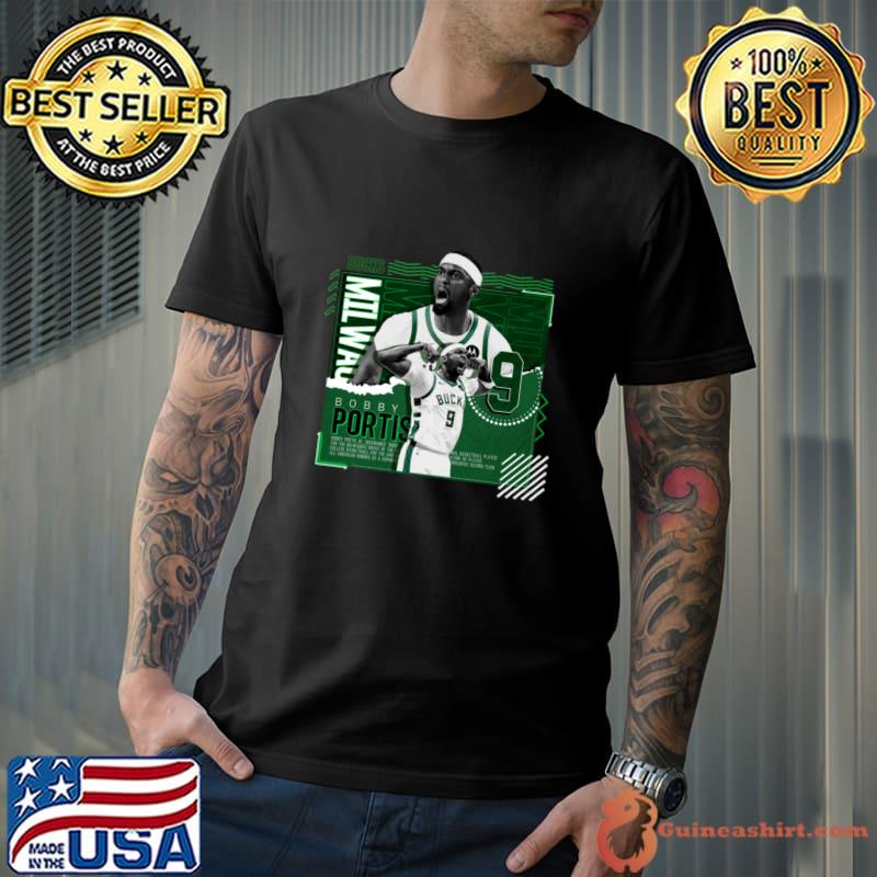 Awesome american professional basketball player for the Milwaukee Bucks bobby portis basketball T-Shirt