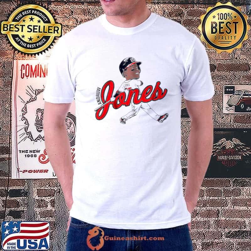 Awesome andruw Jones Atlanta Braves caricature s Unisex