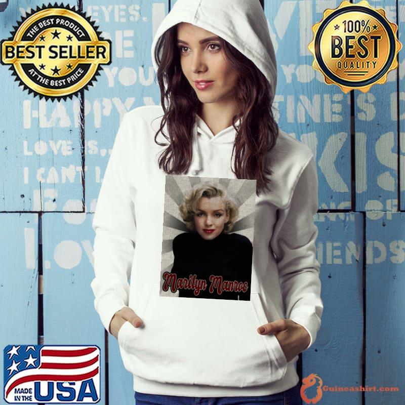 Awesome marilyn Manroe American actress and model playing comic blonde bombshell characters T-Shirt Hoodie