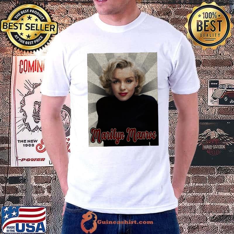 Awesome marilyn Manroe American actress and model playing comic blonde bombshell characters T-Shirt