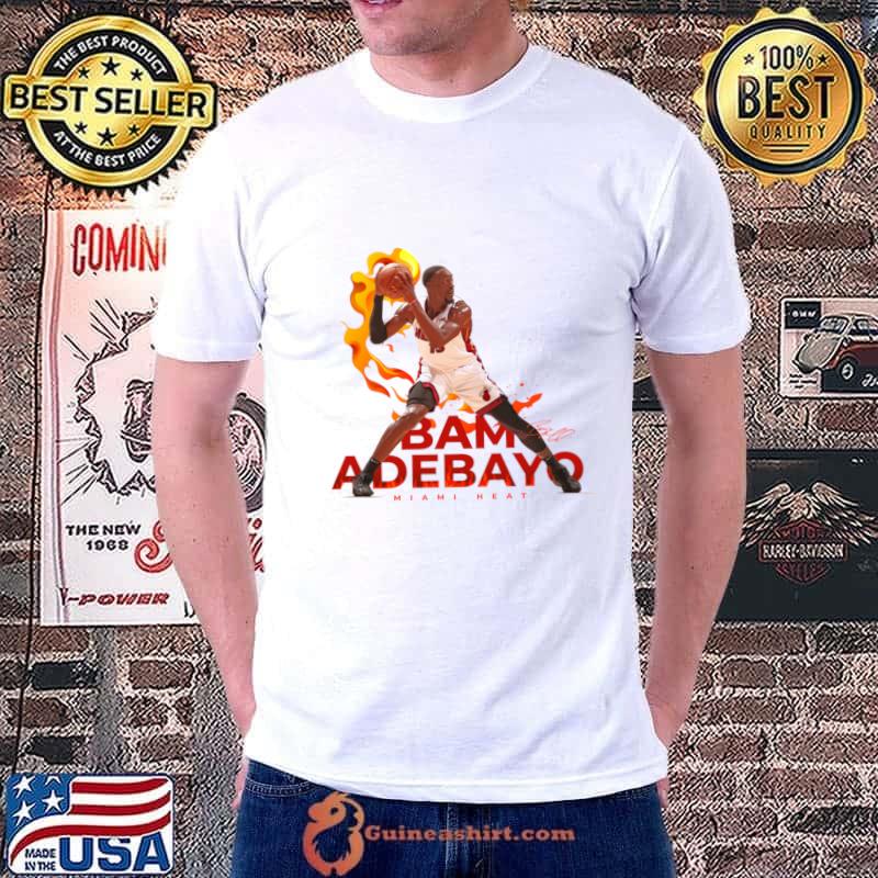 Bam Adebayo American professional basketball player for the Miami Heat Superstar Pose T-Shirt