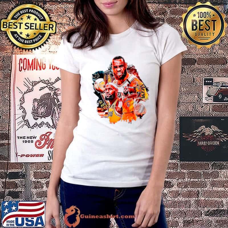 Be The GOAT Lebron James Lakers basketball shirt