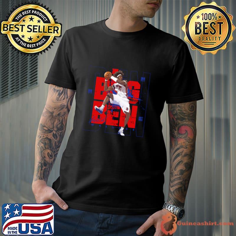 Ben Wallace Signature American basketball executive and former professional Superstar Pose T-Shirt