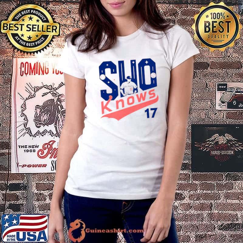 Best los Angeles SHO Knows 17 baseball retro shirt