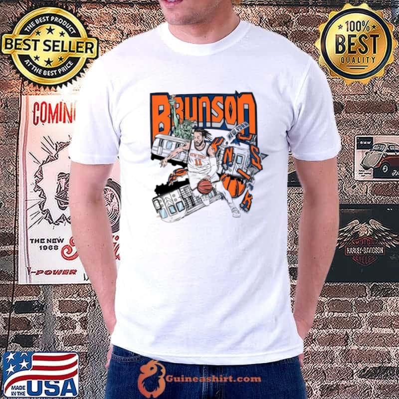 Best new York Knicks Jalen Brunson bus accident shirt