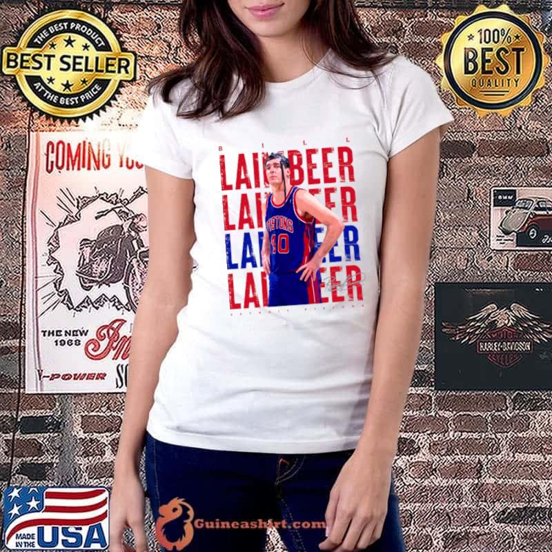 Bill Laimbeer Signature American former professional basketball coach Superstar Pose T-Shirt Ladiestee
