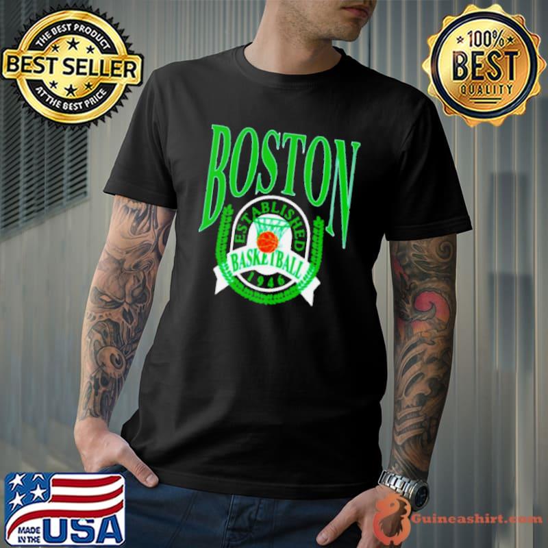 Boston Basketball Establish 1946 vintage shirt