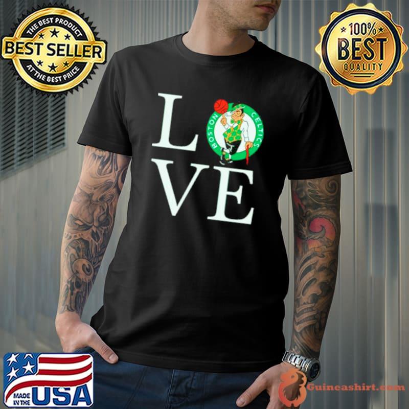 Boston Celtics logo in love s Unisex