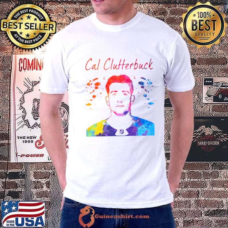 Cal Clutterbuck Canadian professional ice hockey right winger New York Islanders T-Shirt