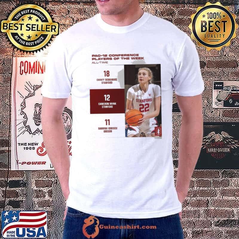Cameron Brink Stanford Cardinal Of The Pac-12 Conference Is Player Of The Year Poster Shirt Unisex