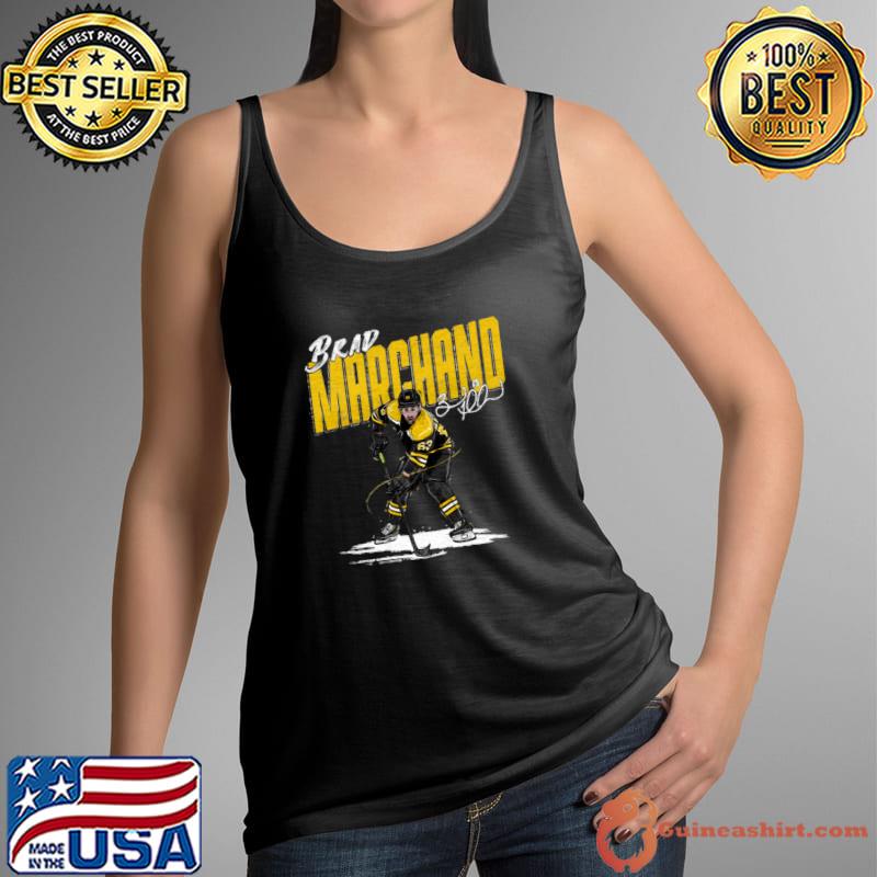 Canadian professional ice hockey left winger and captain of the Boston Bruins brad marchand chisel T-Shirt