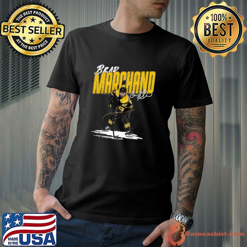 Canadian professional ice hockey left winger and captain of the Boston Bruins brad marchand chisel T-Shirt Unisex