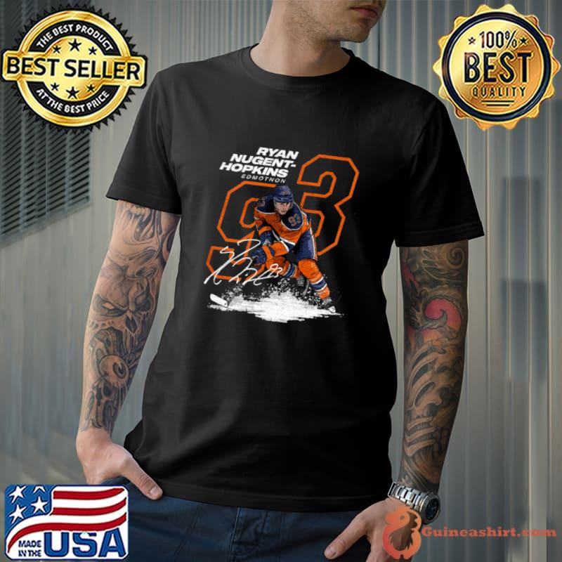 Canadian professional ice hockey player signature ryan nugent hopkins offset T-Shirt