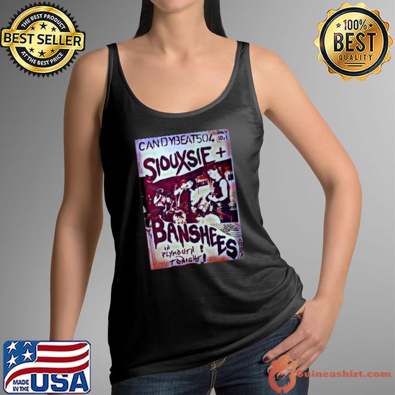 Candy Beat 504 Siouxsie and the Banshees Live Performances T-Shirt Tank Top
