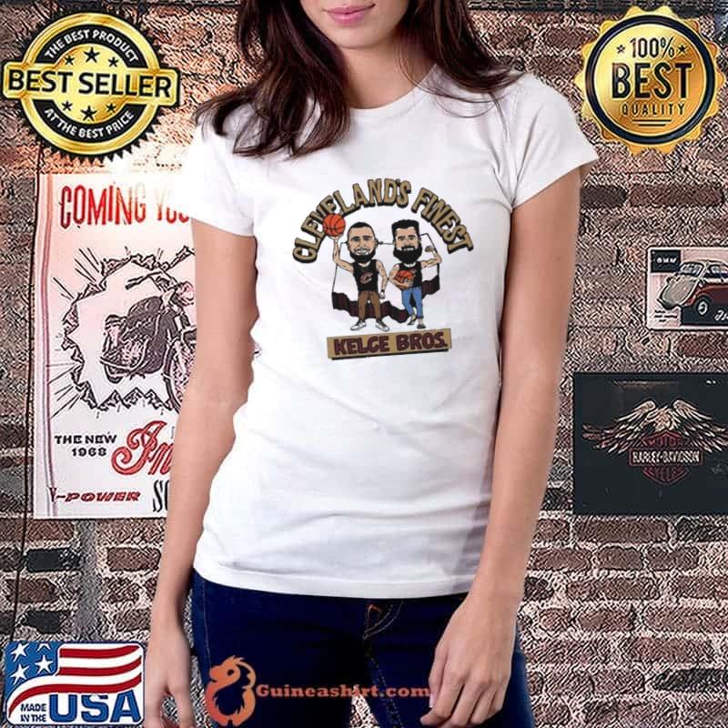 Center Court Cleveland’s Finest Kelce Bros Shirt