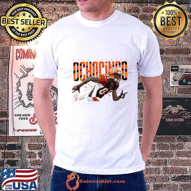 Chad Johnson Ochocinco Signature American former professional football player T-Shirt