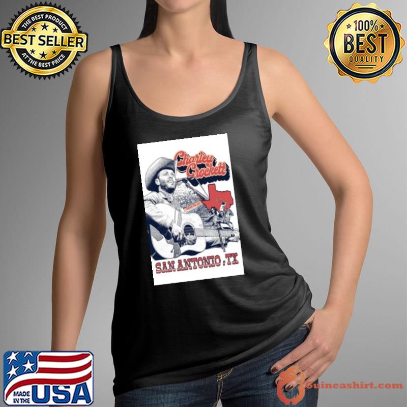 Charley Crockett San Antonio, Frost Bank Center 22 Feb 2024 shirt