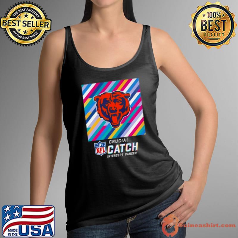 Chicago Bears NFL Crucial Catch Intercept Cancer Shirt