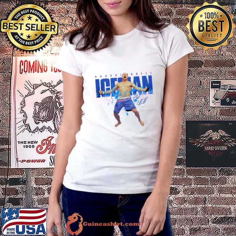 Chuck Liddell Iceman Signature American former professional mixed martial artist T-Shirt