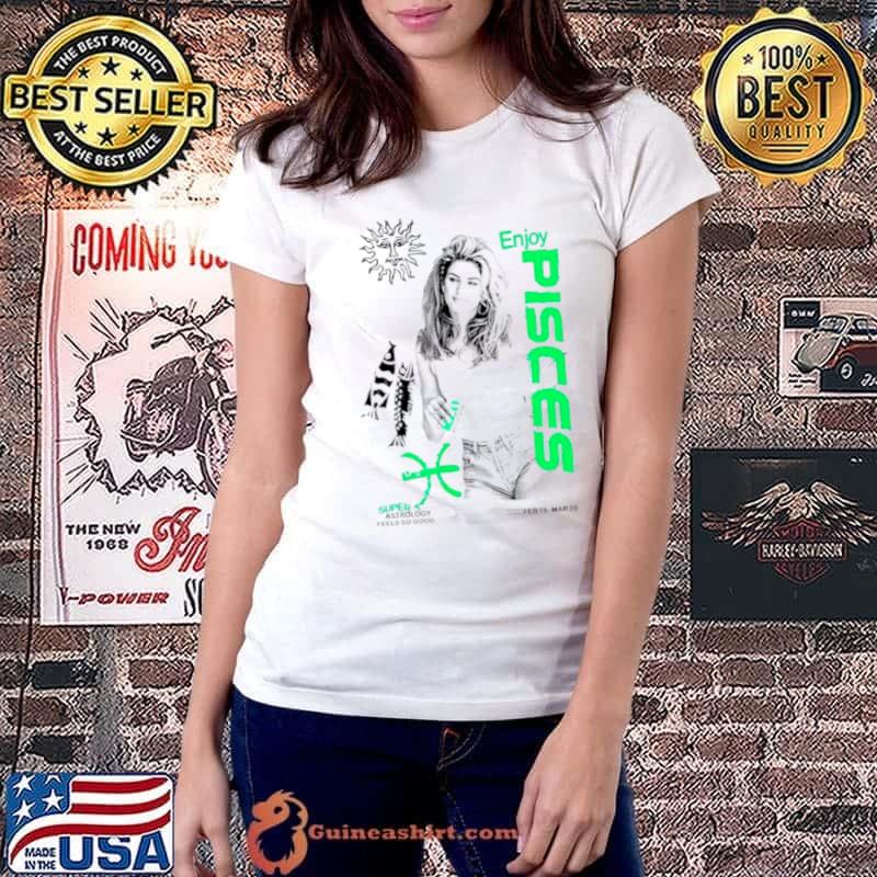 Cindy Crawford enjoy super pisces shirt