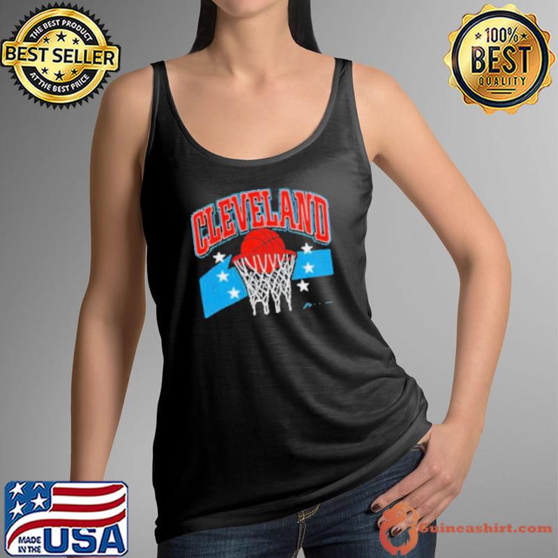 Cleveland Basketball 90s Swoosh Shirt Tank Top
