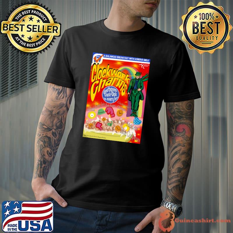 Clockwork Charms a balanced breakfast with korova milk T-Shirt
