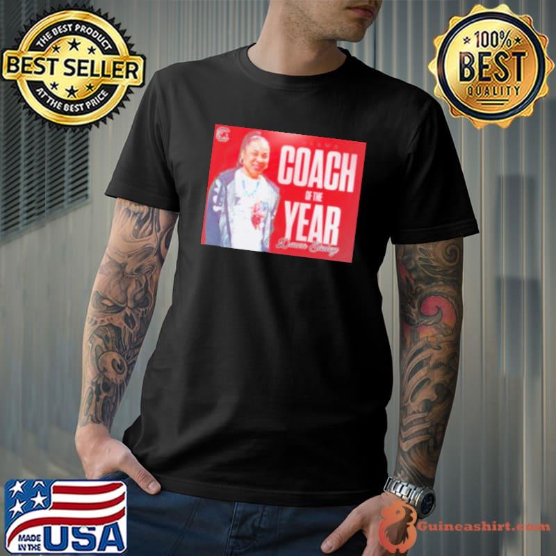 Coach of the year Dawn Staley South Carolina Gamecocks shirt