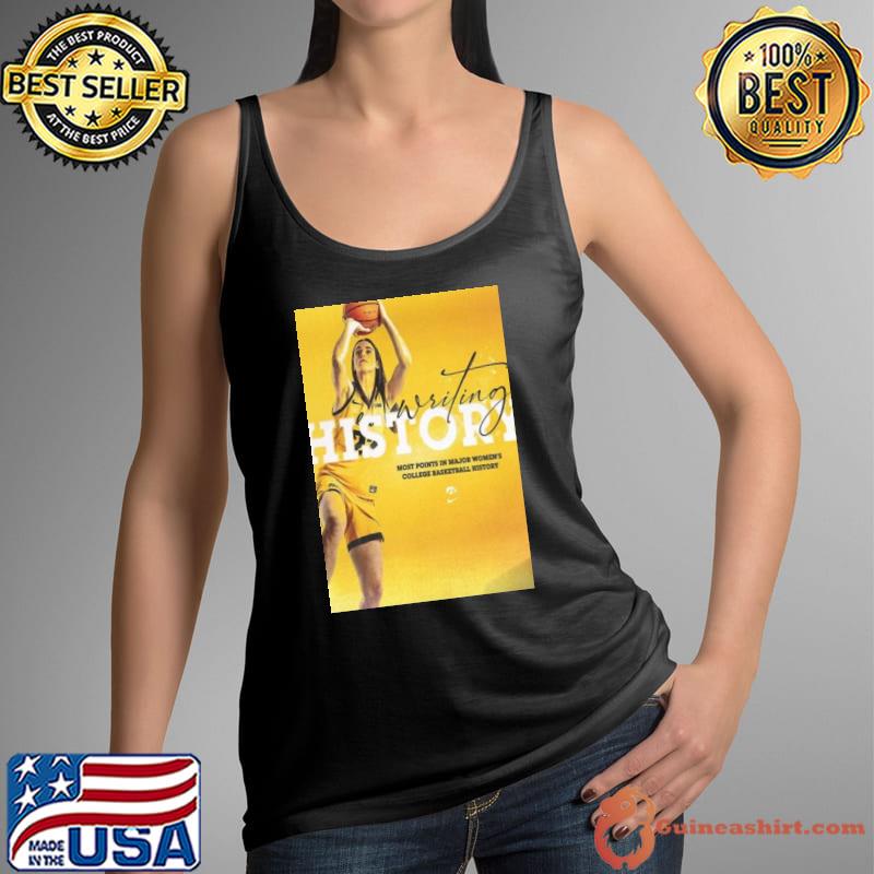 Congrats Caitlin Clark Writing History For The Most Points Scored In Major Womens College Basketball shirt