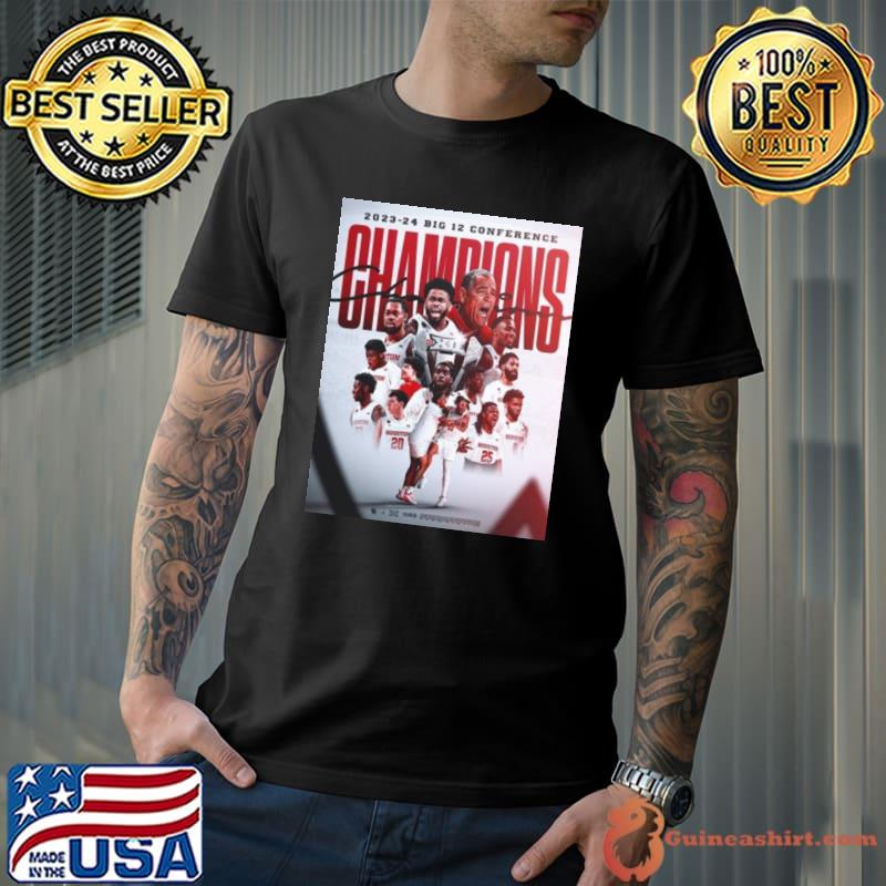 Congratulations Houston Cougars Is Big 12 Men’s Basketball Regular Season 2024 Champions Shirt