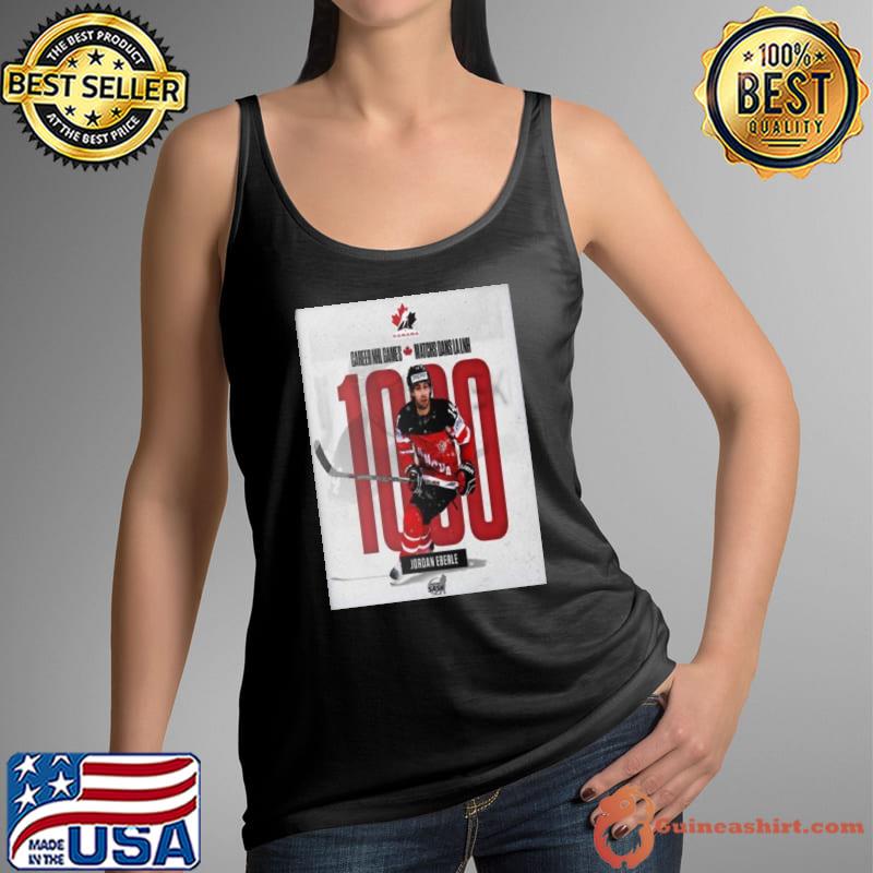 Congratulations Jordan Eberle Set To Play In His 1000th Game Hockey Canada s Tank Top