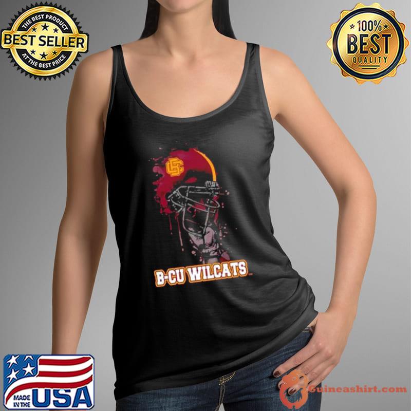 Cookman Wildcats Rising Helmet shirt
